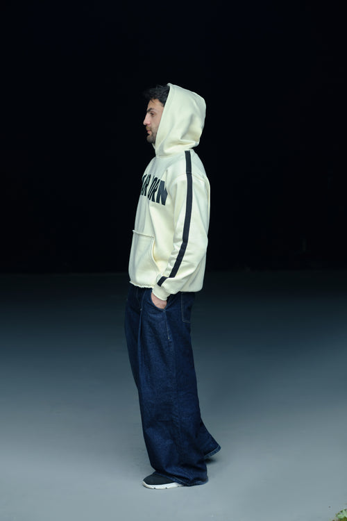 SCAR BORN HOODIE (BEIGE SCAR BORN)